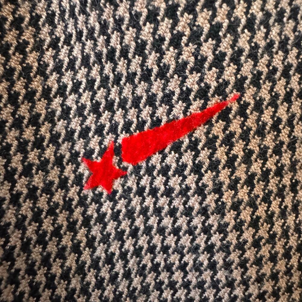 Scotch & Soda Houndstooth Shooting Star Tapered Trousers in "Brown Flock" Sz M - Picture 12 of 14